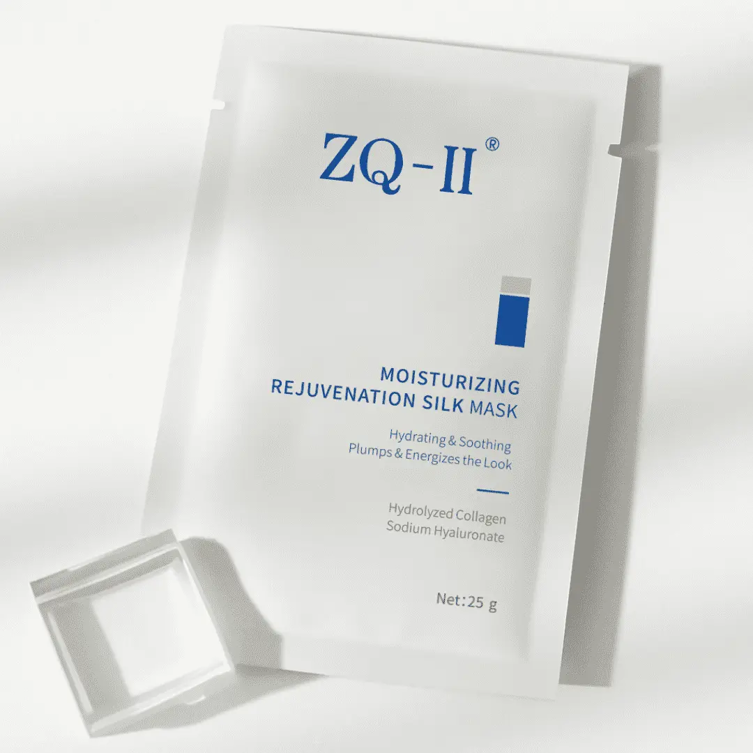 ZQ-II Voereikend verjongingszijden masker: lichtgewicht hydratatie en kalmerende zorg voor alle huidtypen