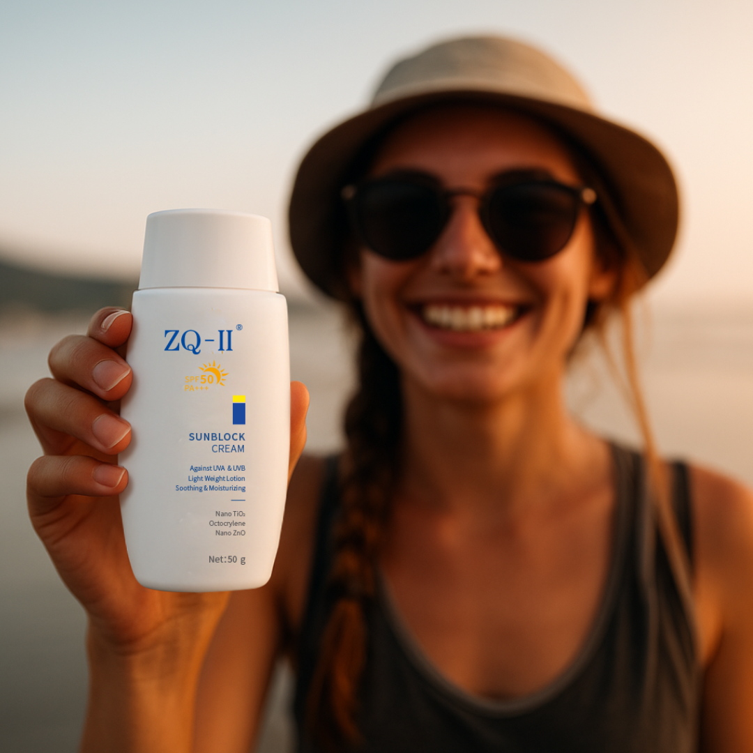 ZQ-II Sunblock Cream: uw dagelijkse huidverzorging essentieel-niet alleen voor de zomer!