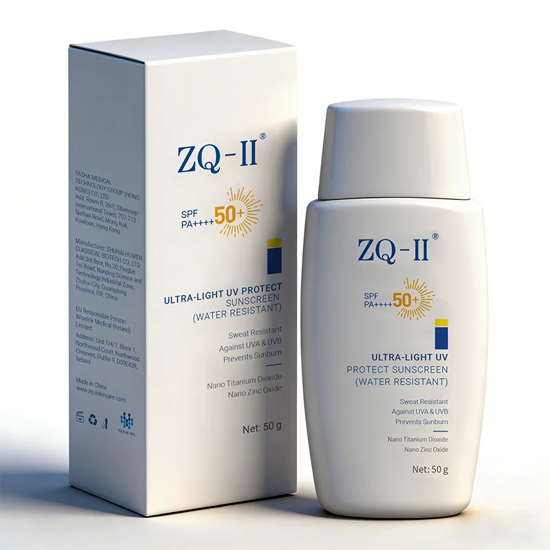 ZQ-II Ultralichte UV-beschermende zonnebrandcrème (waterbestendig)